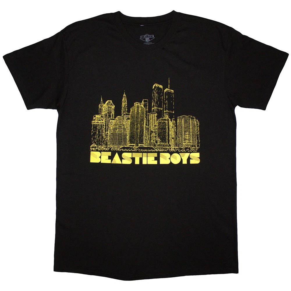The Beastie Boys Unisex T-Shirt: NYC Skyline (Black) (Small)