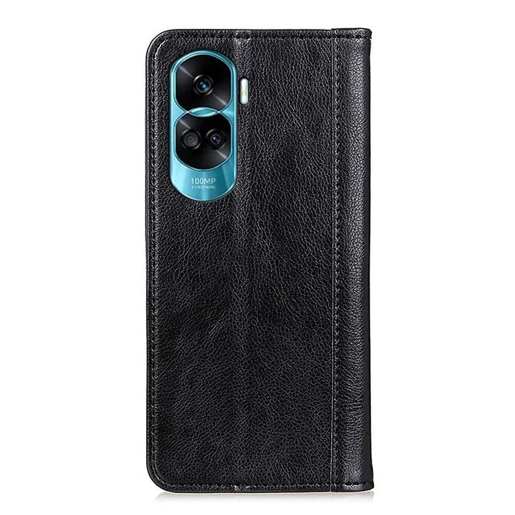 Чехол-кошелек для телефона Honor 90 Lite 5G / X50i 5G Litchi Texture Split Leather