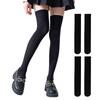 [Allanve] Knee High Socks Black White [3D 3D Compression Beautiful Legs, Leg Lengthening Effect, Hard To Fall Off] High Socks Ladies Knee High