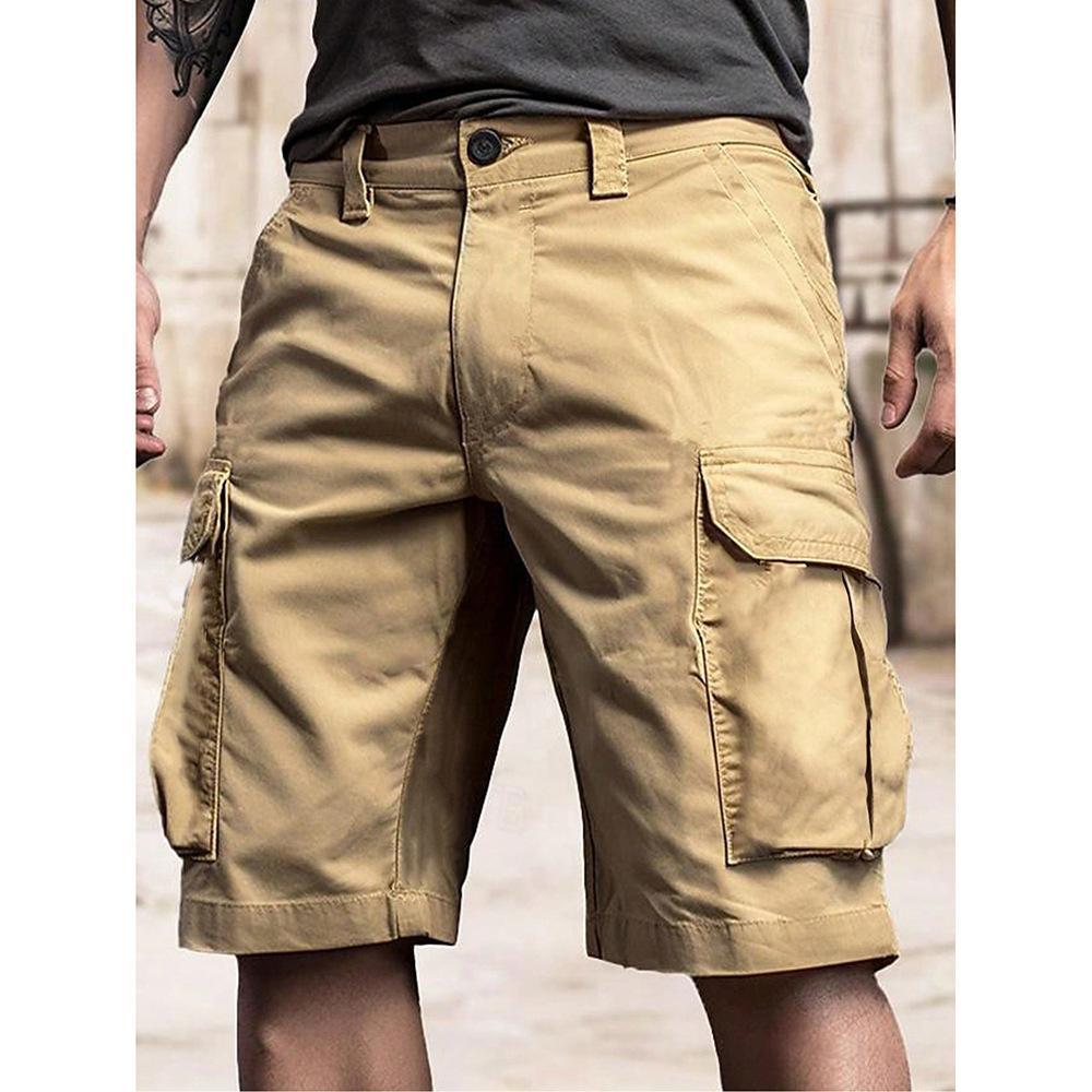 Men's Summer Casual Loose-Fit Five-Point Workwear Shorts