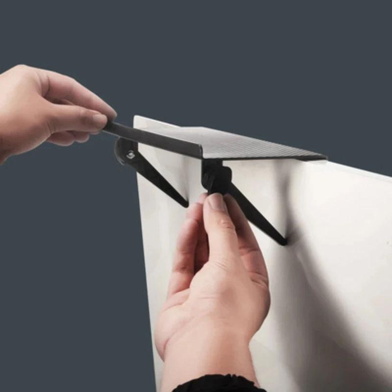 Верхняя полка для хранения экрана телевизора, регулируемая стойка для беспроводного маршрутизатора, приставка, без перфорации, кронштейн для хранения инструментов, домашний органайзер