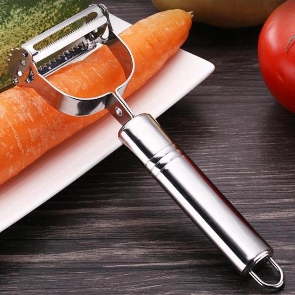 1PC Stainless Steel Potato Cucumber Carrot Grater Julienne Peeler Vegetables Fruit Peeler