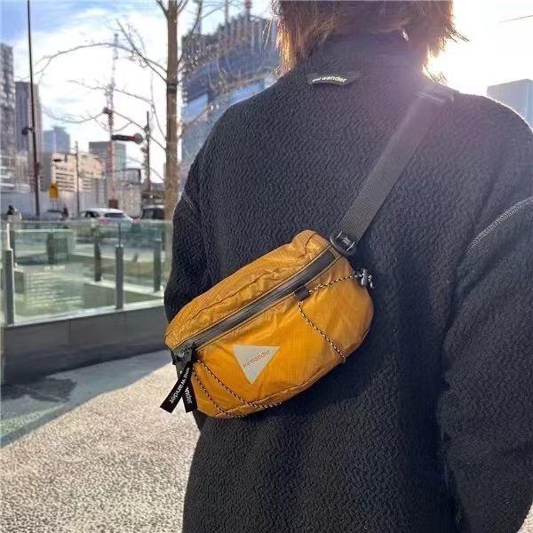 Ультратонкая 3-метровая светоотражающая водонепроницаемая нейлоновая клетчатая сумка DuPont на пояс и грудь