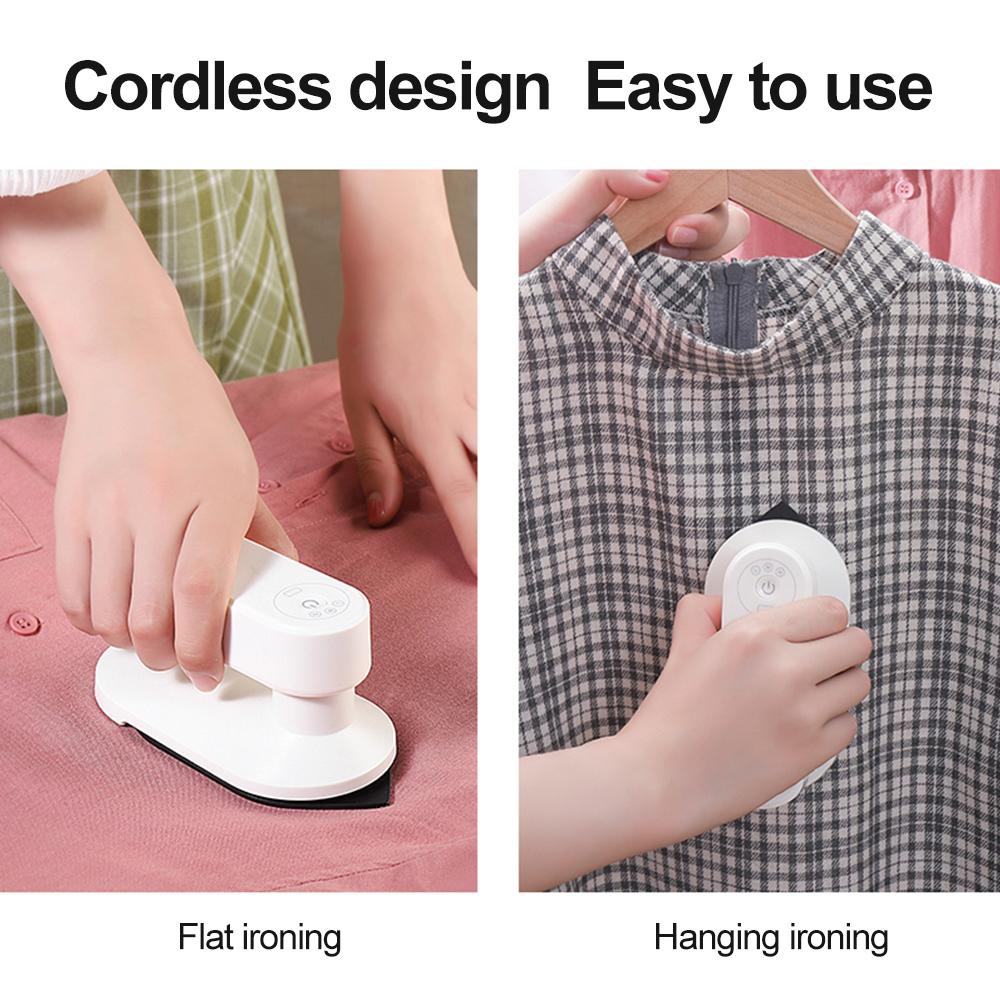 Portable Ironing Machine, 2 in 1 Travel Ironing Machine with Dry and Wet Ironing for Home and Business Clothes