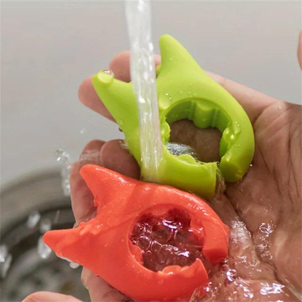 Silicone Pot Clip Spoon Holder, Utensil Rest, Silicone Spoon Rest, Non-Slip Spoon Holder Stove Organizer, Steam Releaser ARI