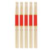 12 Pairs Maple Drum Stick 7A Wood Drumstick for Beginners Student Rock Band Percussion Accessories
