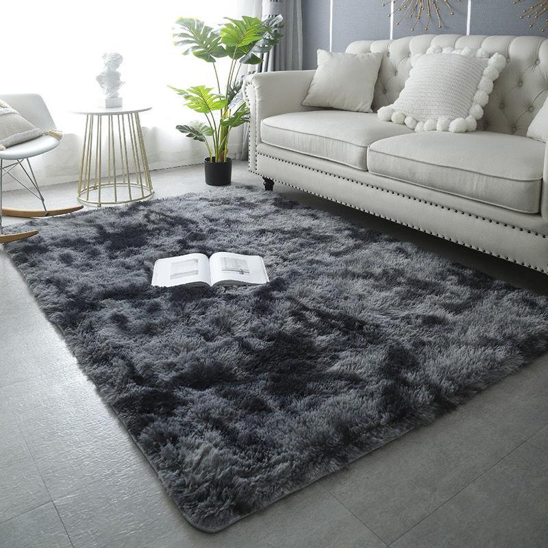 Мягкий ковер у кровати, ковер в гостиной, полностью покрытый большой площадью, домашний коврик