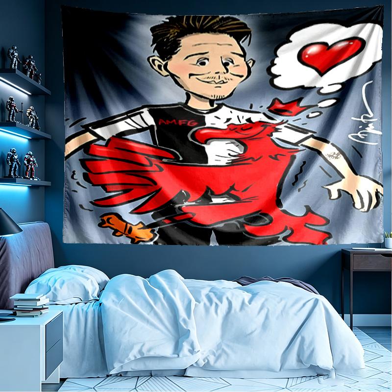 Eintracht Frankfurt Print Tapestry, Lightweight Wall Hanging, for Bedroom, Dorm, Living Room, Home Art Decor, Birthday Christmas Gift for Friends