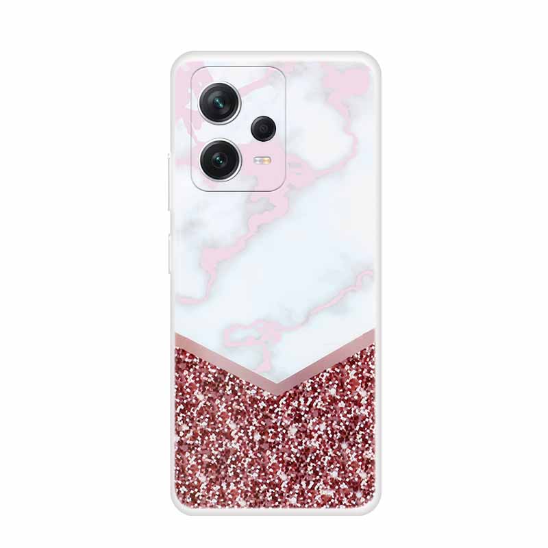 For Xiaomi Poco X5 5G Cases PocoX5 Pro Clear Marble Soft TPU Silicone Back Cover for Xiaomi Poco X5 Pro 6.67" Coque X5Pro PocoX5
