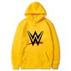WWE Print Loose Hoodies Men's Fashion Pullovers Women's Casual Hooded Sweatshirts Long Sleeve Streetwear Menswear