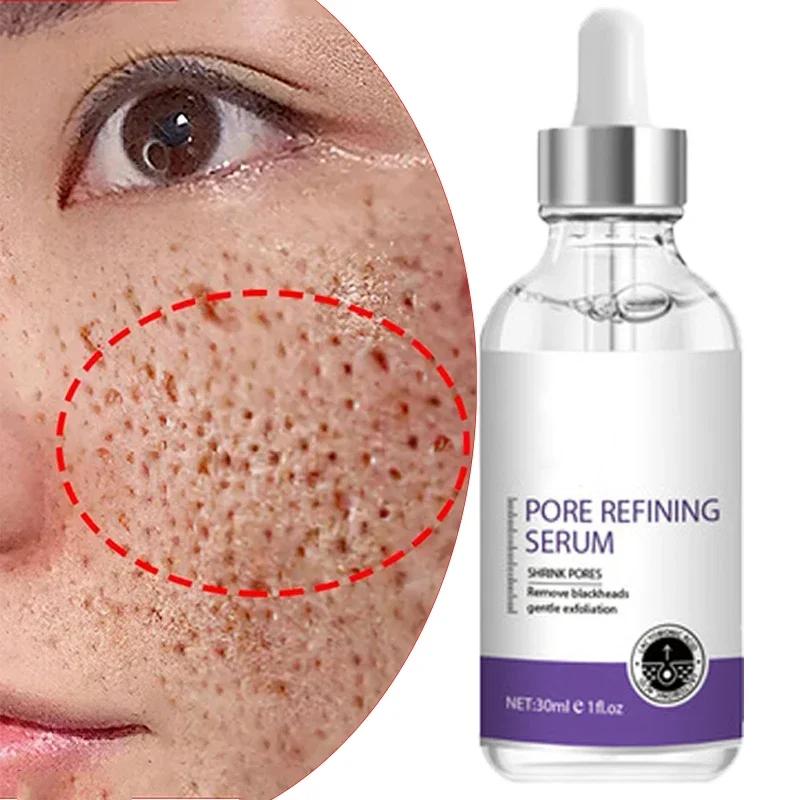 Resurfacing Pore Refining Facial Serum with Retinol and Niacinamide Brightening Non-Comedogenic less