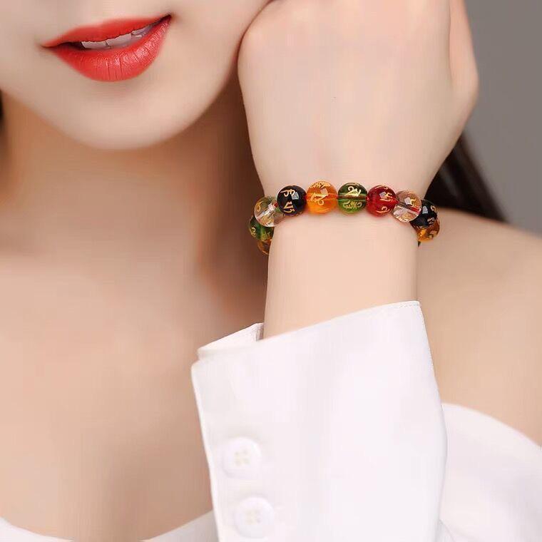 Браслет-мантра из пяти элементов 2025 года для пар - Универсальный модный аксессуар ручной работы