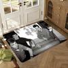 Rock Band The Smiths Retro Floor Mat Floor Mat Soft Flannel Non-Slip Door  Rug for Living Room