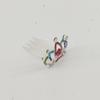 Kids Gift Hairpin Princess Hairclip Hair Jewelry Crystal Rhinestone Flower Tiara Crown Hair Comb
