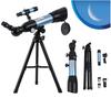 Astronomical Telescope 90x Hd Monocular Telescope Refractor Spotting Scope Beginner Kids Telescope With 5×24 Finder Scope Tripod And Com-pass For
