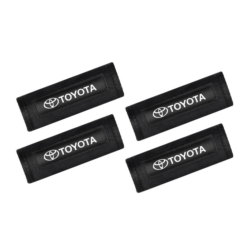 AVD4 Car exterior annual inspection stickers For Toyota Car Set Car Head Neck Rest Pillow Auto Seat belt Pads Headrest cover