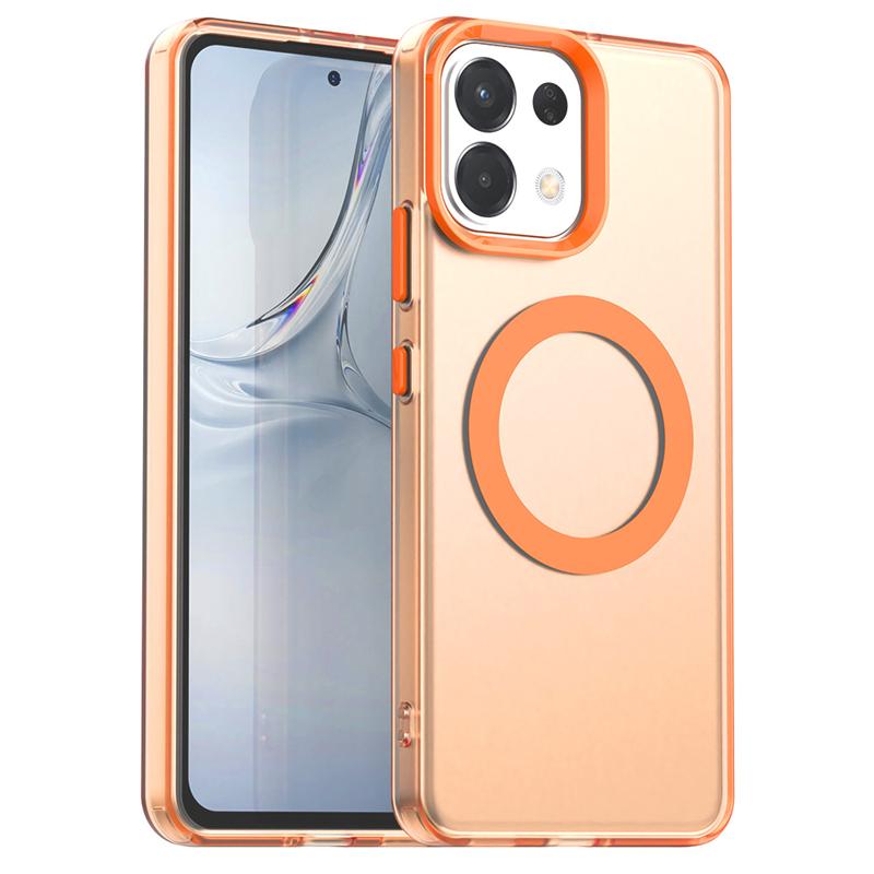 Transparent Phone Case For Oppo K13x Case Oppo K13x Magnetic Adsorption Wireless Charge Back Cover For Oppo K13x Case 6.67 inch