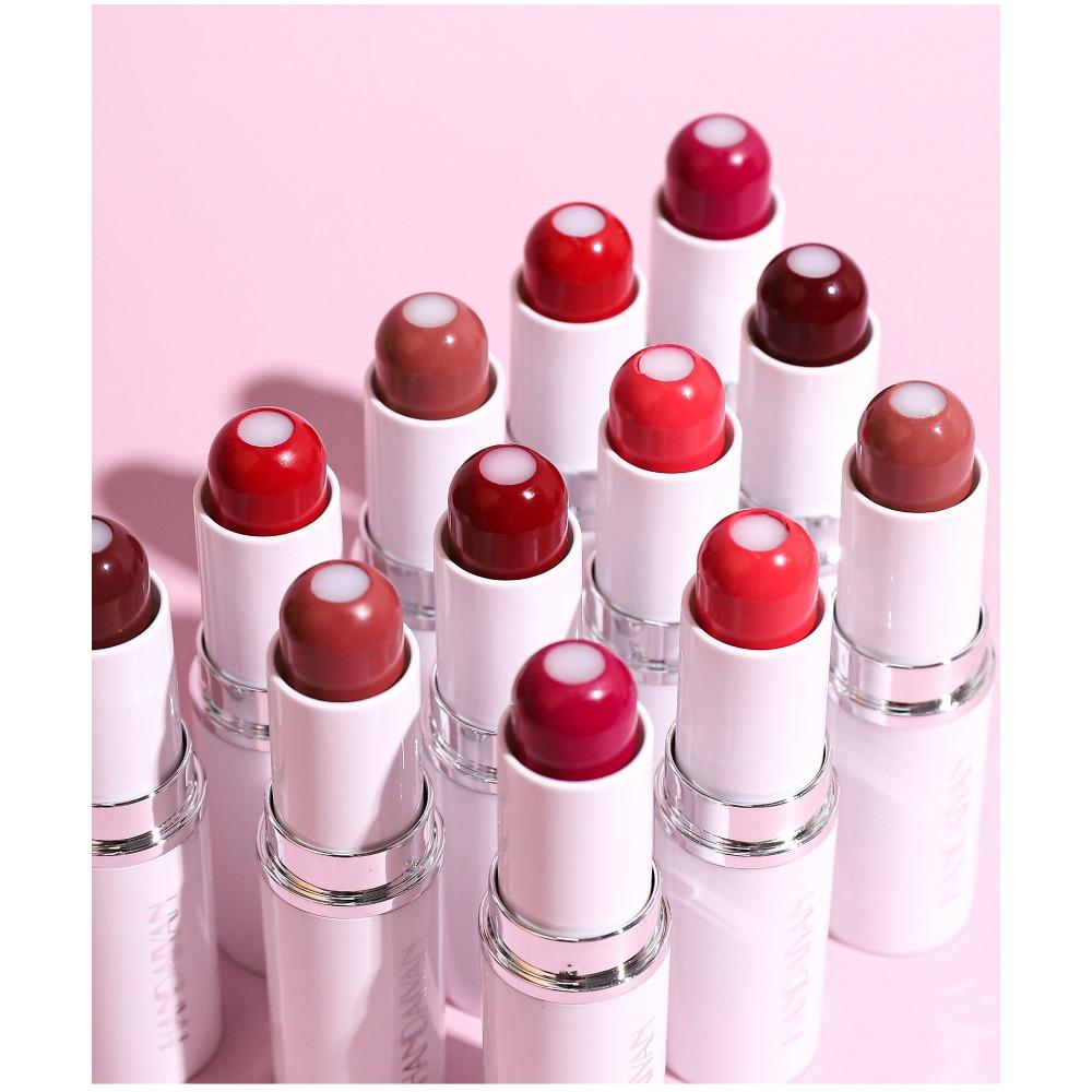 HANDAIYAN Lipstick Lippenstift, Twa-in-ien, Hert-LIP, Reade Froulike Matte Hydraterend En Hydraterend Is Net Maklik Te Ferklearjen