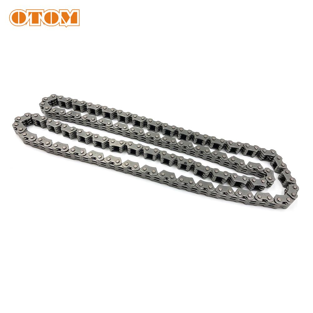 Motorcycle Accessories Cam Timing Chain 128L Engine Camshaft Part For KAWASAKI KLX250 KLX300 LONCIN YF300 VOGE 300DS 300GY Bikes
