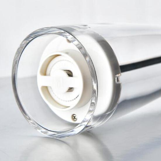 Pepper Grinder Transparent Thickness Adjustable 6/8 Inches Handheld Manual Spice Masher Salt Shaker Kitchen Gadget