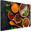 Canvas Print Aromatic Spices Kitchen Food