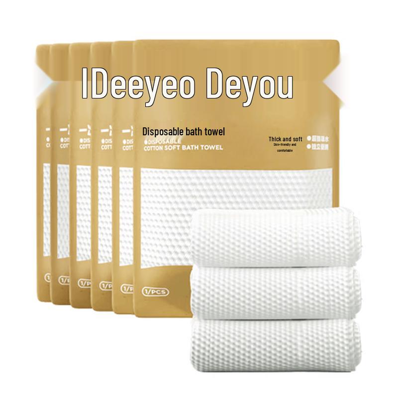 DeYou Одноразовое Толстое Банное Полотенце