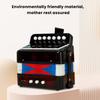 7 Keys Control 2 Bass Kids Educational Musical Instrument Stage Button Accordion for Beginners Performance Practice