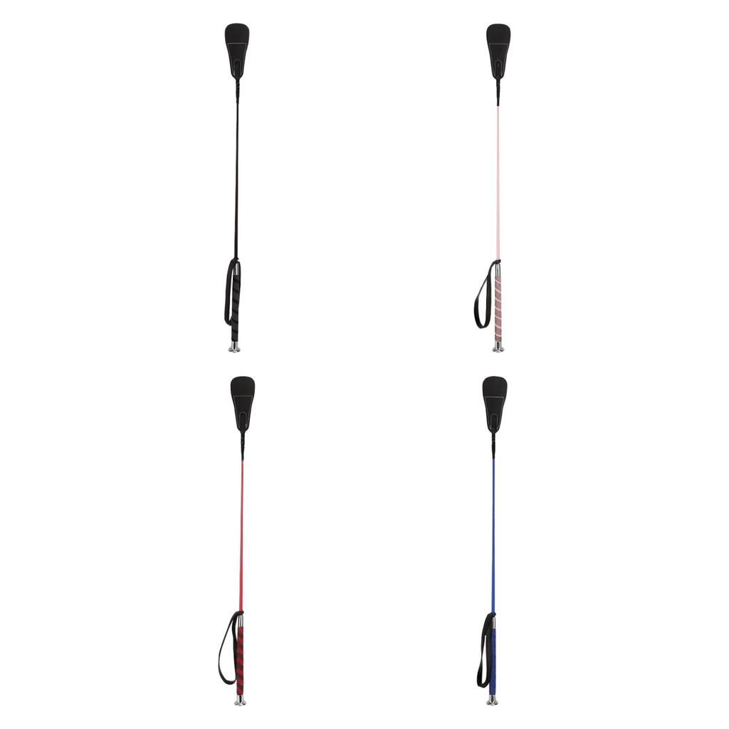 68см Хлыст для лошади с нескользящей ручкой Резиновый хлыст для тренировок всадников Оборудование для верховой езды Конный хлыст