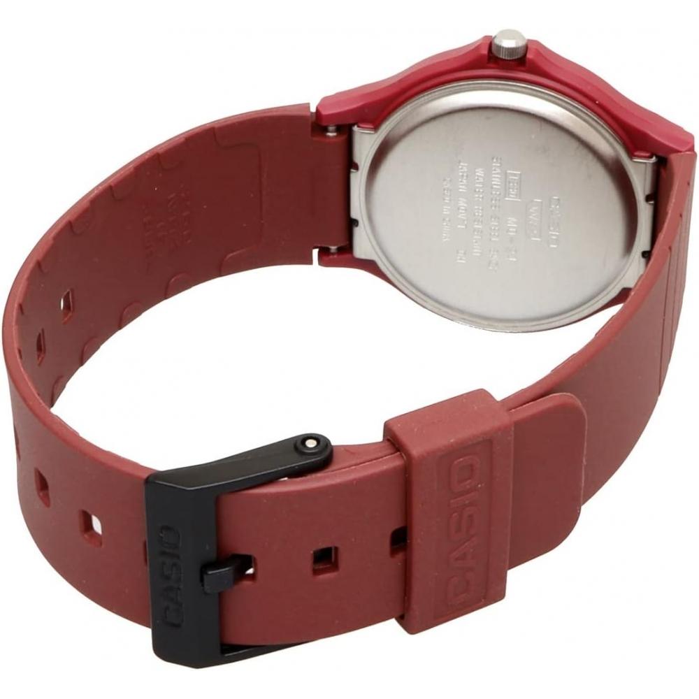 Casio Аналоговые часы Chipkashi Mq 24uc 4b Унисекс Матовый Бордовый