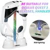Suitable for Meta Quest 3 Chargers Suitable for Meta Quest 3 Charging Dock RGB Light Storage Bracket