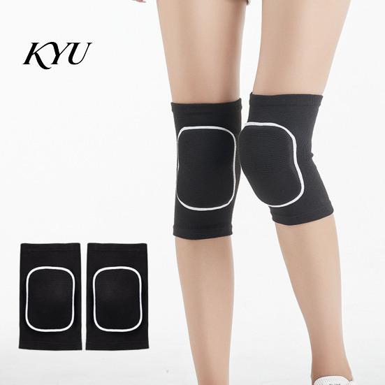 Breathable Knee Brace 2Pcs Sports Pads with EVA Foam, Anti-Collision Protector, Comfortable Support Men Women for Dance Volleyball Football