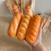 Squishy Bread Squeeze Toy Slow Rebound Sticky Stress Relief Fidget Toy Soft Food Creative Simulation Bread Anti-anxiety Toys