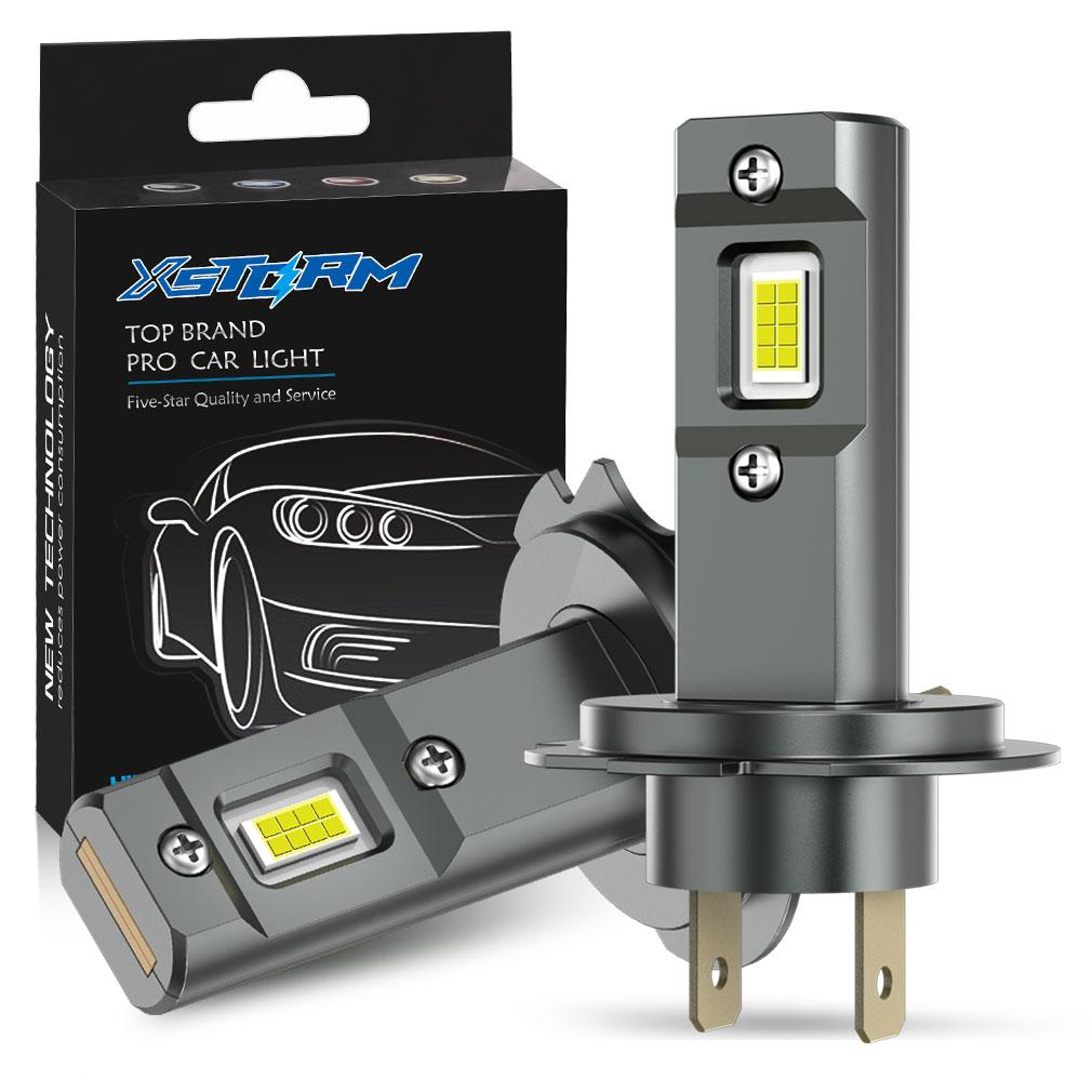 2Pcs 20000LM H8 H11 LED Fog Bulbs 9005 HB3 9006 HB4 H16 JP Fog Light Canbus Fanless Mini 880 881 White 6500K CSP for Car Auto DRL Driving Lamp