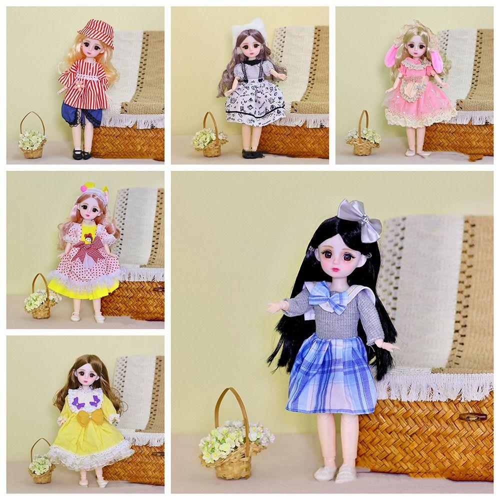 1/6 SD 30 см Bjd кукла с одеждой Привлекательные глаза Принцесса макияж Шарнирная кукла Малыш