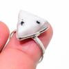 Moonstone Handmade 925 Sterling Silver Jewelry Ring Size Adjustable p9U57