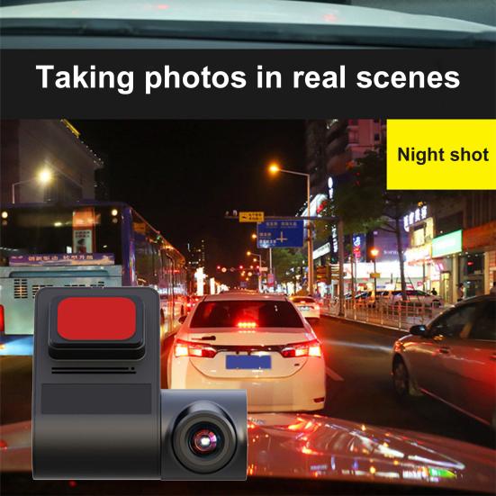 Видеорегистратор 720P, пластик, 170°, широкий угол обзора