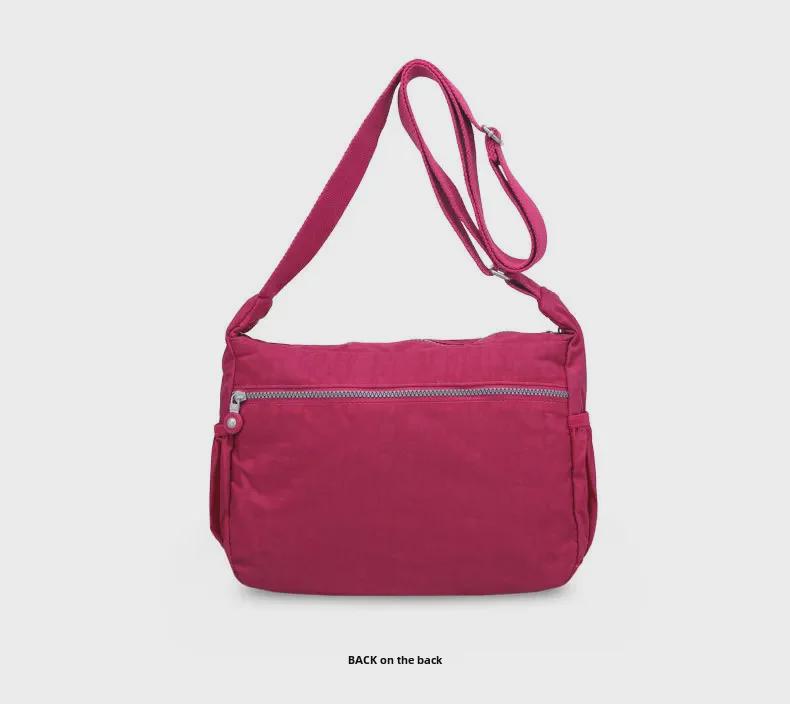 Модная женская водоотталкивающая сумка-мессенджер среднего размера в корейском стиле