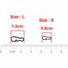 High Quality Fast Lock Line Tackle Durable Barrel Swivel B Type Fishing Hanging Snap Connector