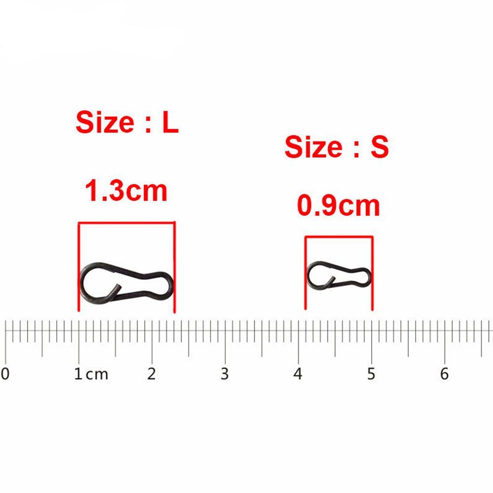 High Quality Fast Lock Line Tackle Durable Barrel Swivel B Type Fishing Hanging Snap Connector