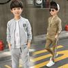 Весенние комплекты одежды для мальчиков 4–12 лет, спортивная одежда для маленьких мальчиков, школьные комплекты костюмов для мальчиков, униформа, куртки для мальчиков, брюки
