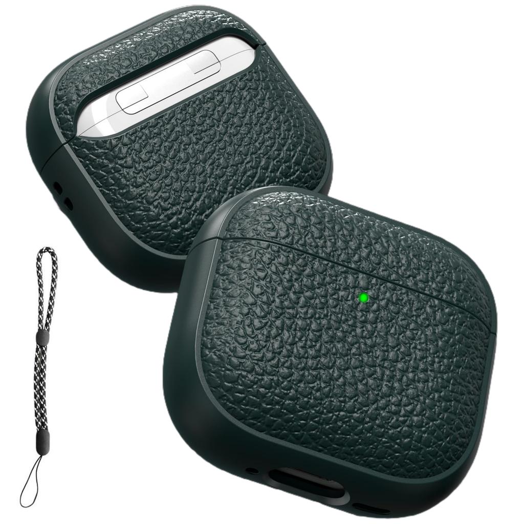 Для AirPods Pro 3 Чехол для Airpods Pro 2 Чехол 2025 Новый Защитный Чехол с Текстурой Тонкий Чехол с Петлей для Шнурка для AirPods 4