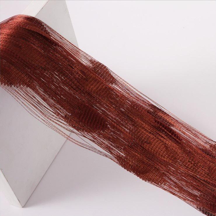 Романтическая проволочная занавеска для двери «Любовь», 1 м x 2 м, декоративная перегородка