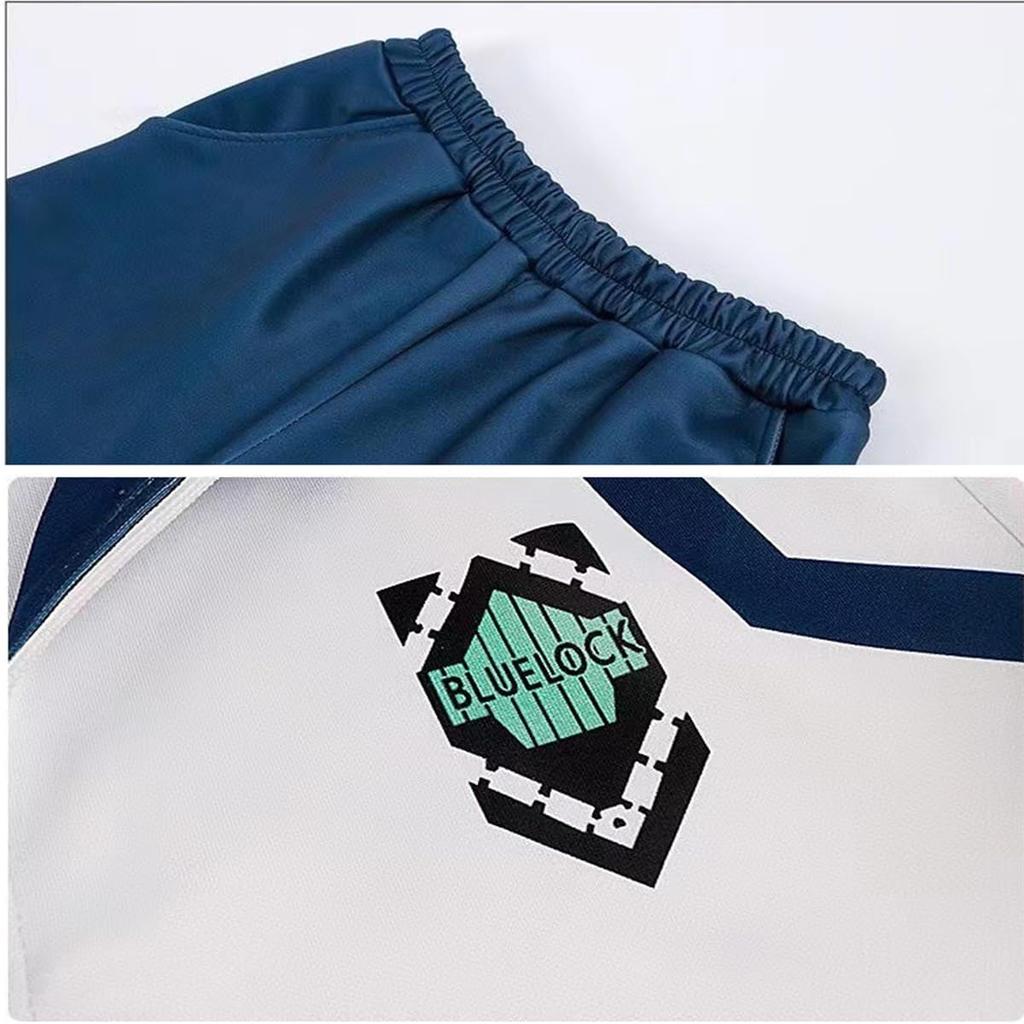 Blue Rock Cosplay Halloween Christmas Anime Festival School Festival Cultural Festival Travel Costume Uniform, Tracksuit, Costume, Costume, Costume,