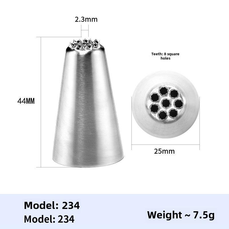 Набор насадок для украшения торта в корейском стиле с кондитерскими мешками