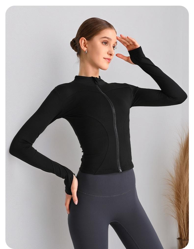 LULU Спортивная куртка для йоги, похудения и защиты от солнца