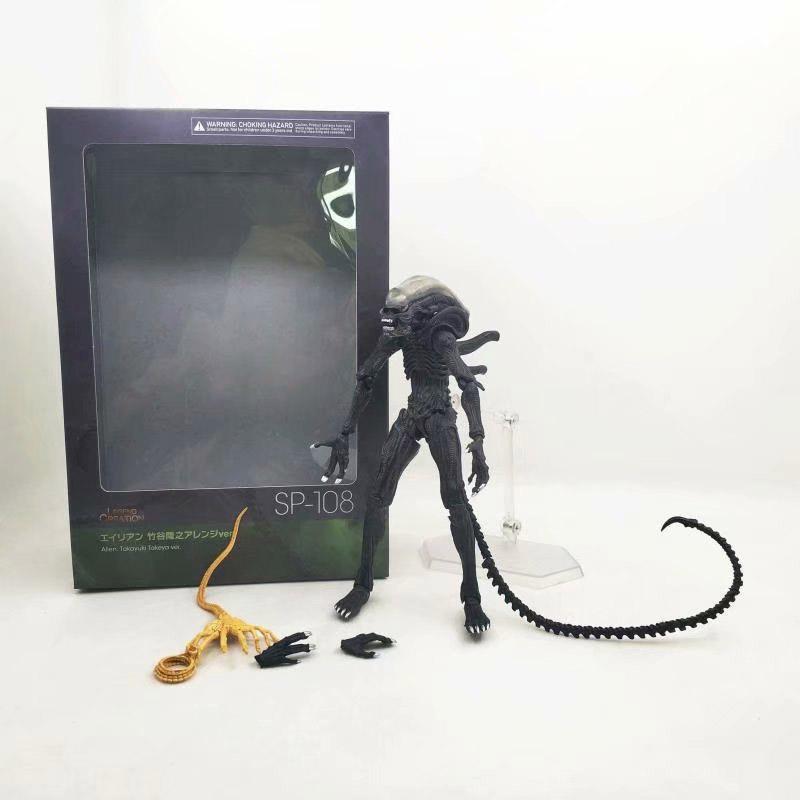 Figma Инопланетянин SP-108 SP-109 Хищник 2 Такуюки Такэя Вер. Фигурка ПВХ Коллекционная Модель Игрушки Суставная Подвижная Кукла Коллекция