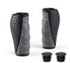 PRUNUS Short Bike Handlebar Rubber Ergonomic Bicycle Handlebar Grips for MTB Mountain BMX Grips, Anti-Slip
