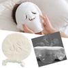 Полотенце в форме лица Полотенце для лица Белое увлажняющее и увлажняющее для салона красоты и холодная горячая компрессная маска Утолщенное полотенце для лица