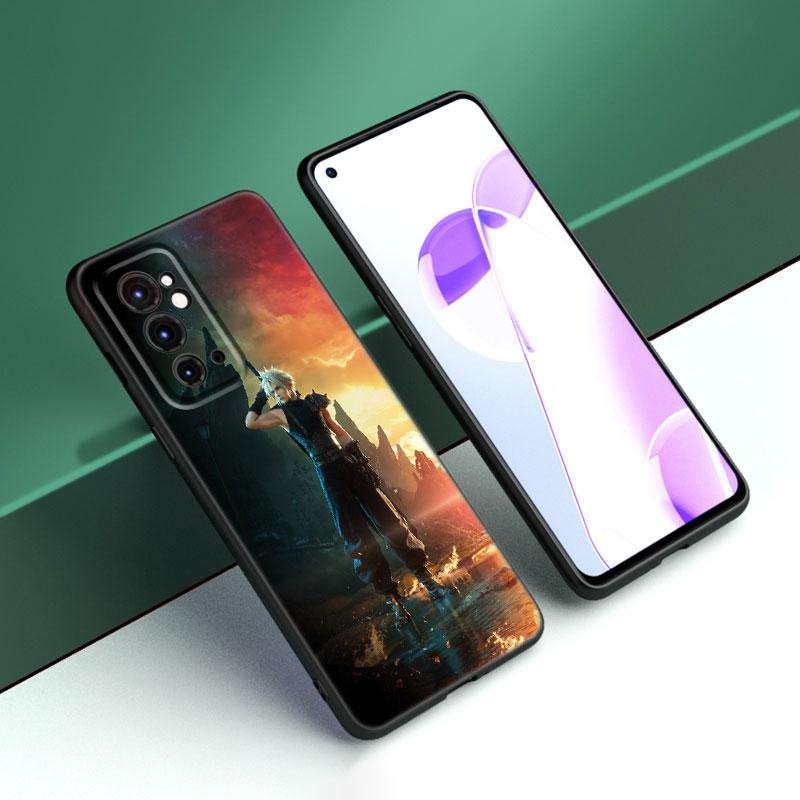Чехол для телефона Game Final Fantasy Black Silicone для OnePlus 9 10 11 12 ACE 2V Pro 9RT 10T 10R Nord CE 2 3 Lite N10 N20 N30 5G