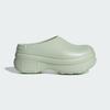 ADIFOM STAN SMITH MULES Linen Green Metallic Sandals Clog Unisex ORIGINALS IG9359 Linen Green Metallic/Footwear White/Linen Green